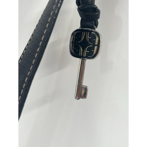 Vintage Y2K Fossil Back Black Brown Shoulder Bag - Picture 7 of 9